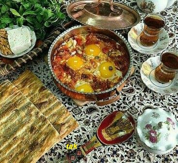 تهیه غذا های خوشمزه در ظروف مسی