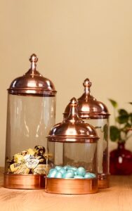 کندی بدون پایه شکلات و چای و بنشن