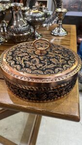 تصدير أواني نحاسية منقوشة