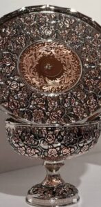 شیرینی و آجیل خوری مسی الماس تراش