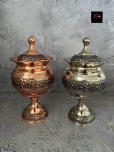 شکلات خوری مسی نانو و کروم گل برگ